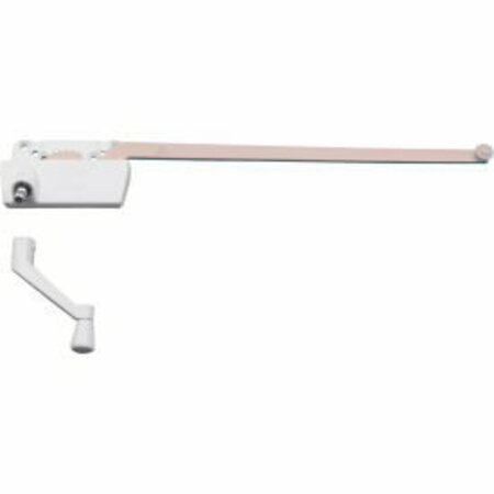 PRIME-LINE Prime-Line Single Arm Operator, 13-1/2in, W/Crank, SILL MOUNT R.H., White TH 23031